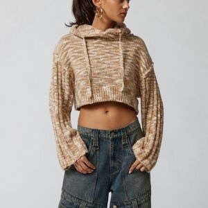 Urban Outfitters Sawyer Hooded Pullover Sweater
